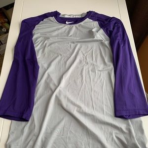 Nike Pro MLB Compression 3/4 Sleeve Shirt